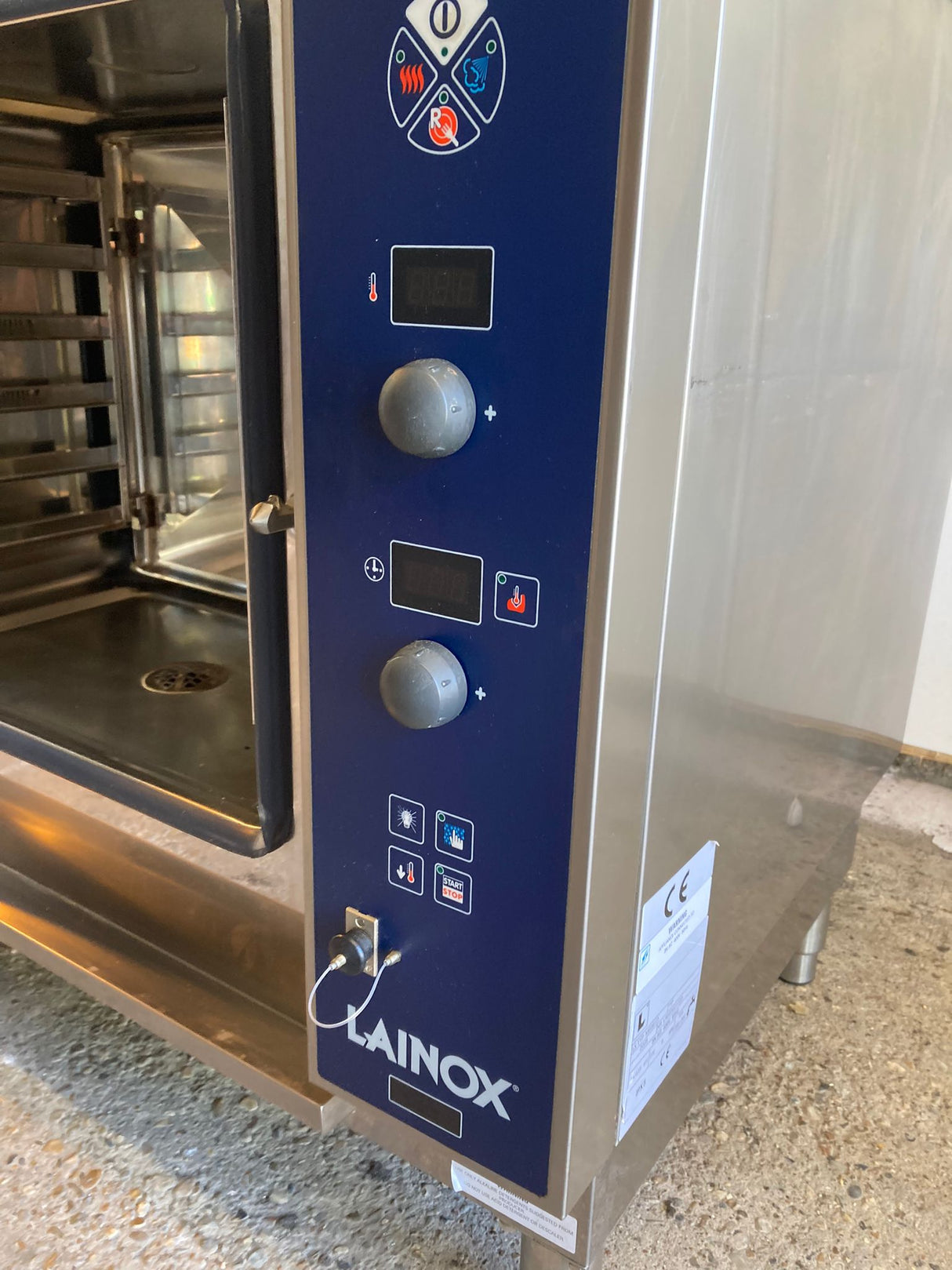 Lainox MED 2 x 6 Grid Stacked Ovens Electric 3 Phase